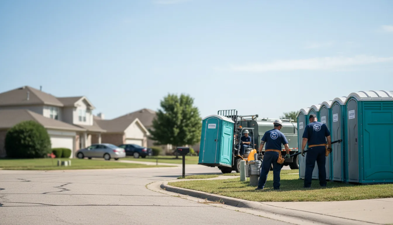 Porta Potty Rental in Coleharbor, ND near me
